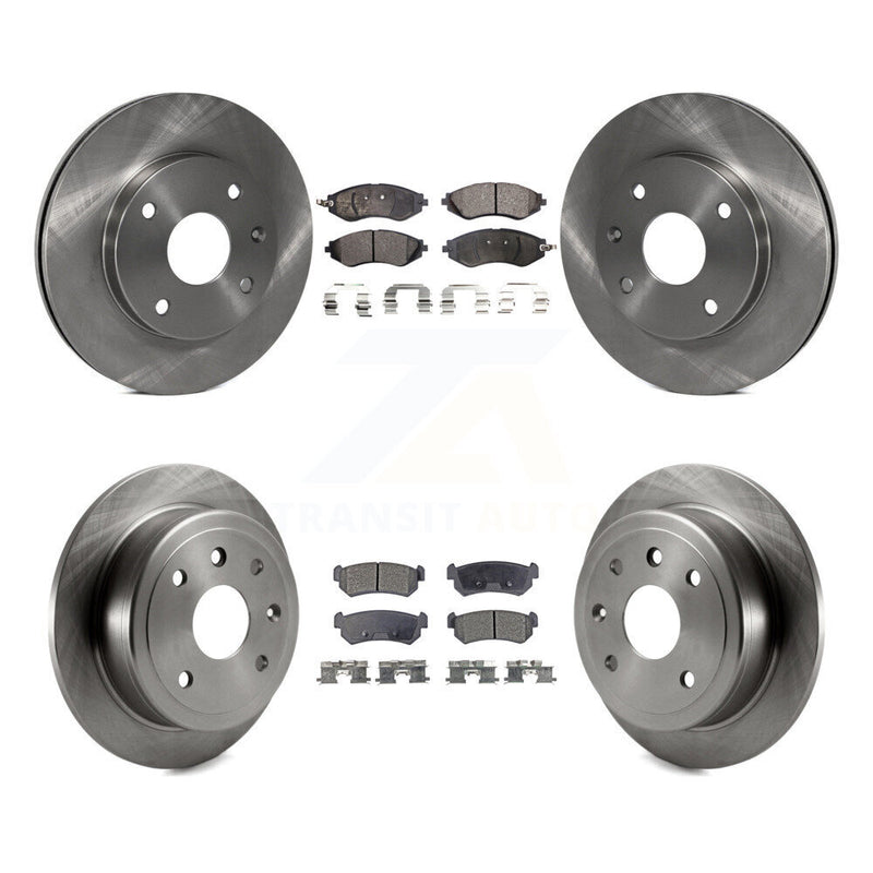 Transit Auto K8T-101296 Disc Brake Kit for 2004-2006 Suzuki Reno, Chevrolet Optra, Suzuki Forenza - Front and Rear product image
