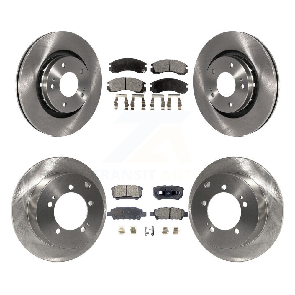 Transit Auto K8T-101301 Disc Brake Kit for 2005-2006 Mitsubishi Outlander - Front and Rear product image