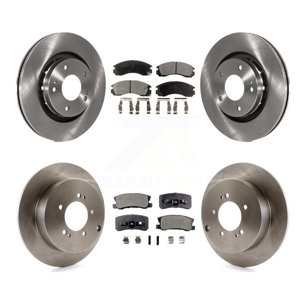 Transit Auto K8T-101302 Disc Brake Kit for 2009 Mitsubishi Lancer - Front and Rear product image