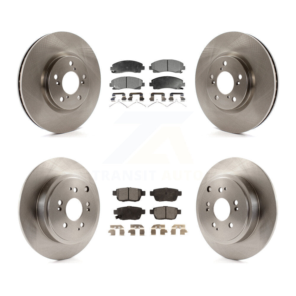 Transit Auto K8T-101303 Disc Brake Kit for 2006-2014 Honda Ridgeline - Front and Rear product image