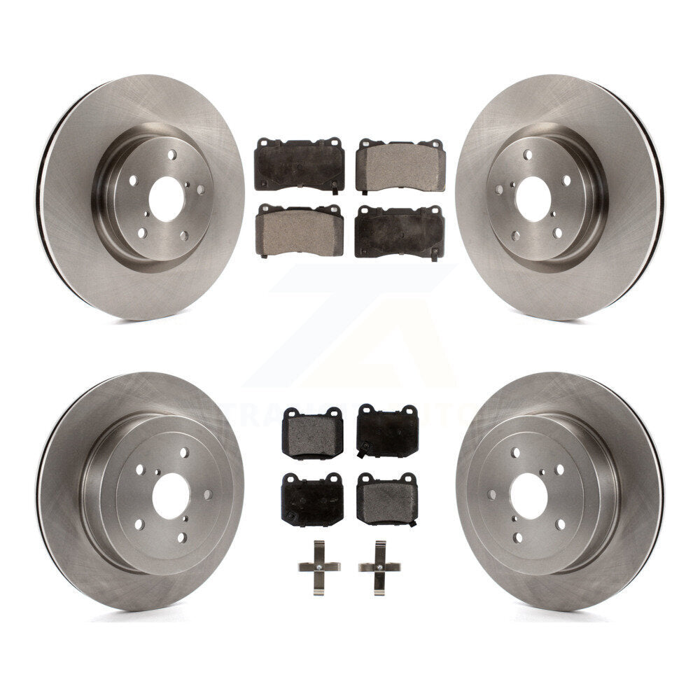 Transit Auto K8T-101304 Disc Brake Kit for 2005-2007 Subaru Impreza - Front and Rear product image