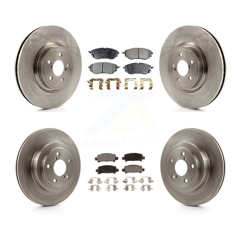 Transit Auto K8T-101306 Disc Brake Kit for 2005-2009 Subaru Legacy - Front and Rear product image