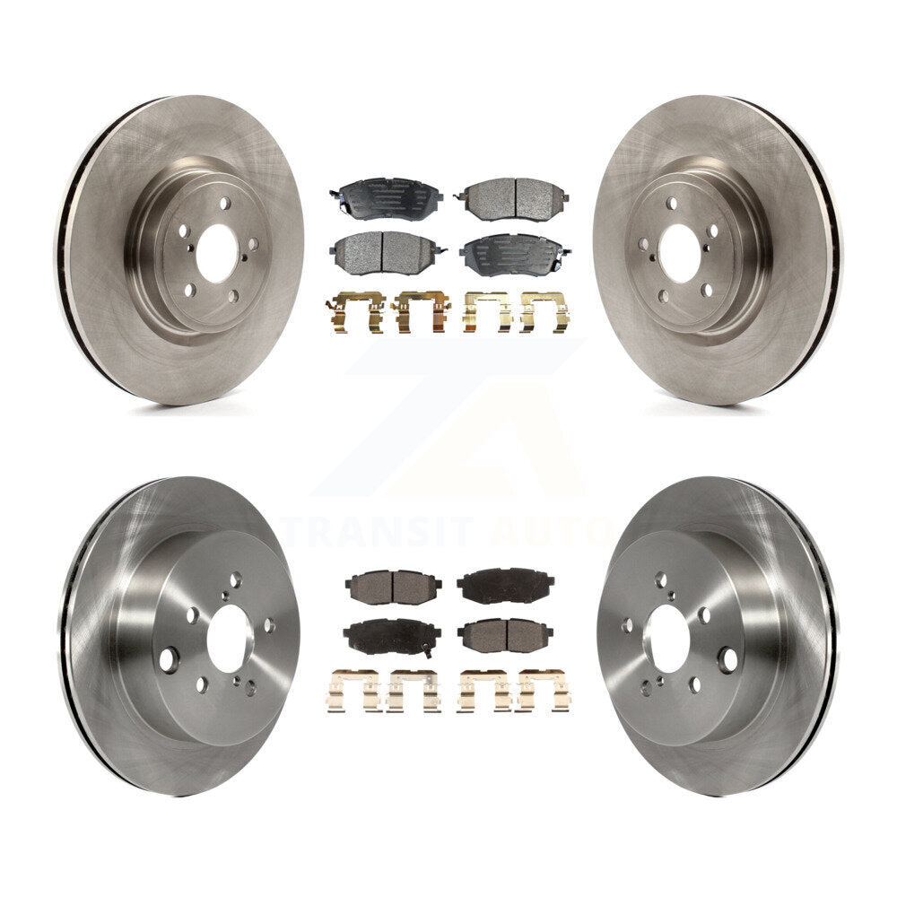 Transit Auto K8T-101308 Disc Brake Kit for 2014-2018 Subaru Forester - Front and Rear product image