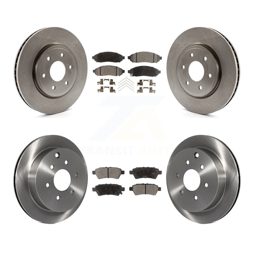 Transit Auto K8T-101313 Disc Brake Kit for 2006-2007 Nissan Xterra - Front and Rear product image