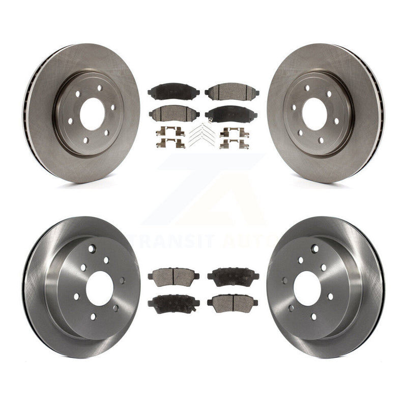 Transit Auto K8T-101313 Disc Brake Kit for 2006-2007 Nissan Xterra - Front and Rear product image