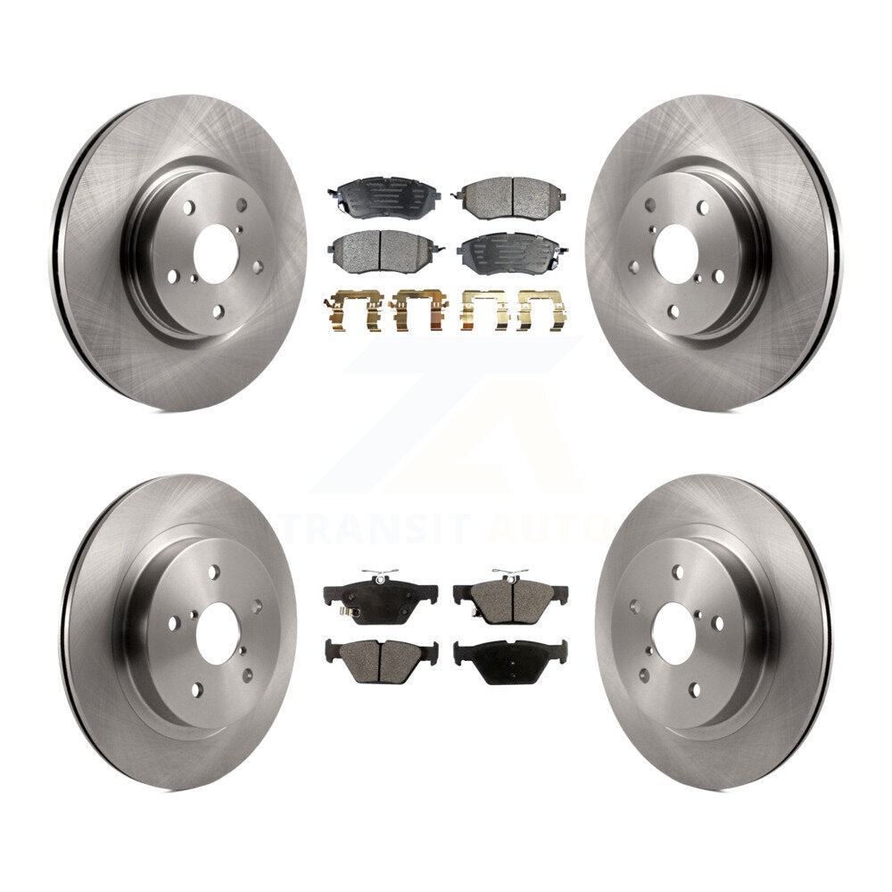 Transit Auto K8T-101317 Disc Brake Kit for 2015-2021 Subaru WRX, Subaru Legacy, Subaru Outback - Front and Rear product image