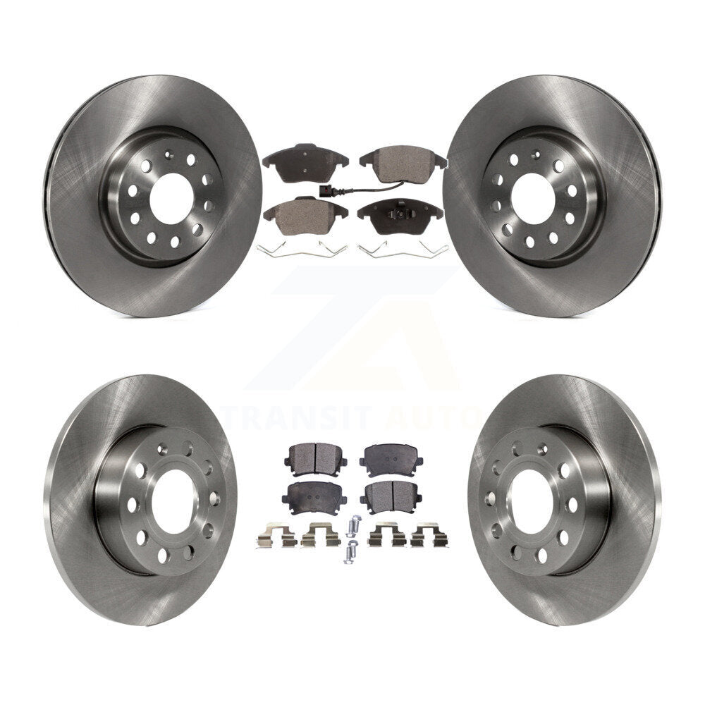 Transit Auto K8T-101318 Disc Brake Kit for 2006-2009 Audi A3, Audi A3 Quattro, Volkswagen Rabbit - Front and Rear product image