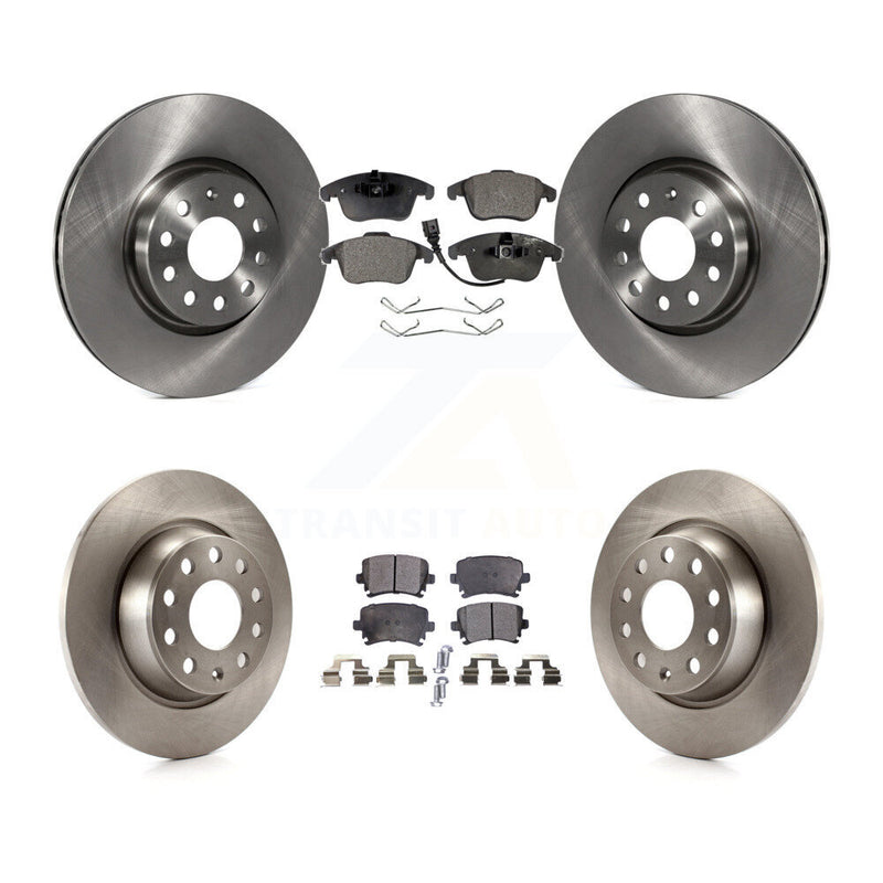 Transit Auto K8T-101325 Disc Brake Kit for 2009-2018 Volkswagen Tiguan Limited, Audi Q3, Audi Q3 Quattro & more - Front and Rear product image