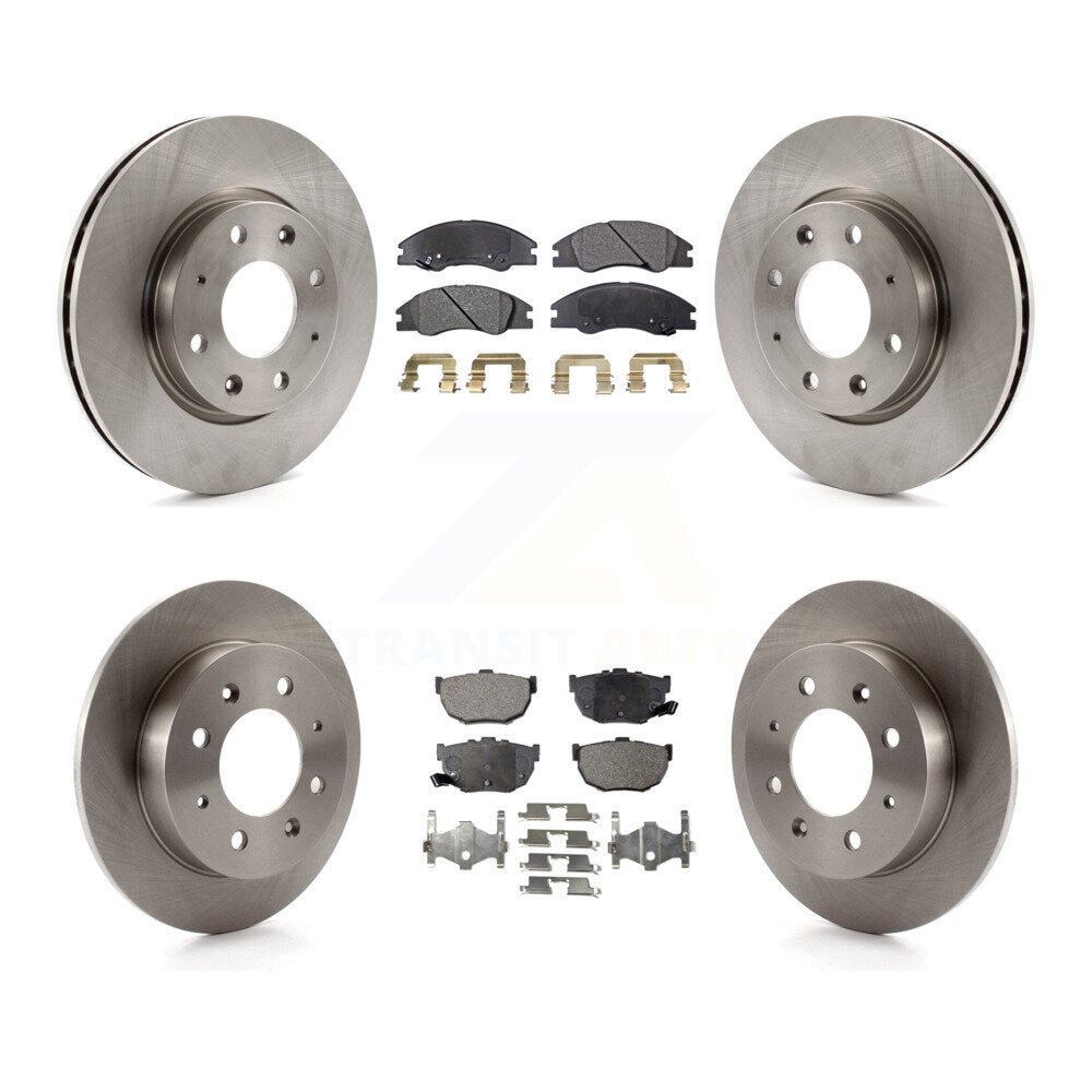 Transit Auto K8T-101327 Disc Brake Kit for 2004-2009 Kia Spectra, Kia Spectra5 - Front and Rear product image