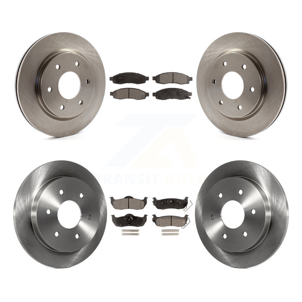 Transit Auto K8T-101333 Disc Brake Kit for 2005-2007 Nissan TITAN, INFINITI QX56, Nissan Armada - Front and Rear product image