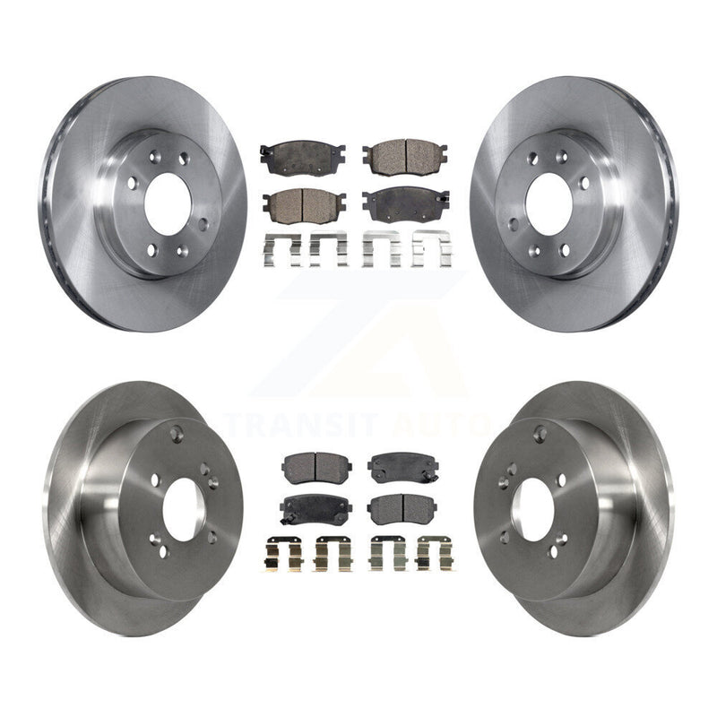 Transit Auto K8T-101338 Disc Brake Kit for 2006-2010 Hyundai Accent, Kia Rio, Kia Rio5 - Front and Rear product image