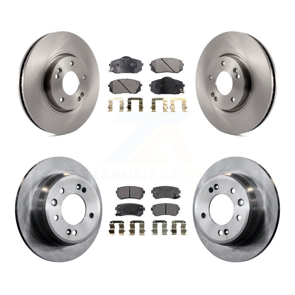 Transit Auto K8T-101347 Disc Brake Kit for 2012-2016 Hyundai Tucson, Kia Sportage - Front and Rear product image