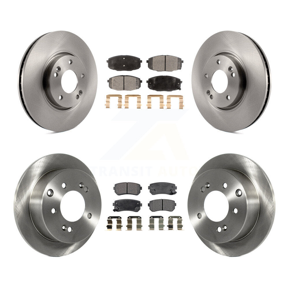 Transit Auto K8T-101348 Disc Brake Kit for 2010-2013 Kia Forte5, Kia Forte, Kia Forte Koup - Front and Rear product image