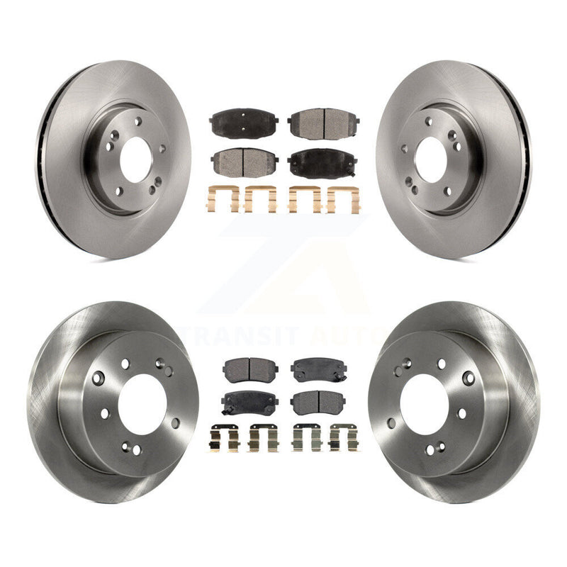 Transit Auto K8T-101348 Disc Brake Kit for 2010-2013 Kia Forte5, Kia Forte, Kia Forte Koup - Front and Rear product image