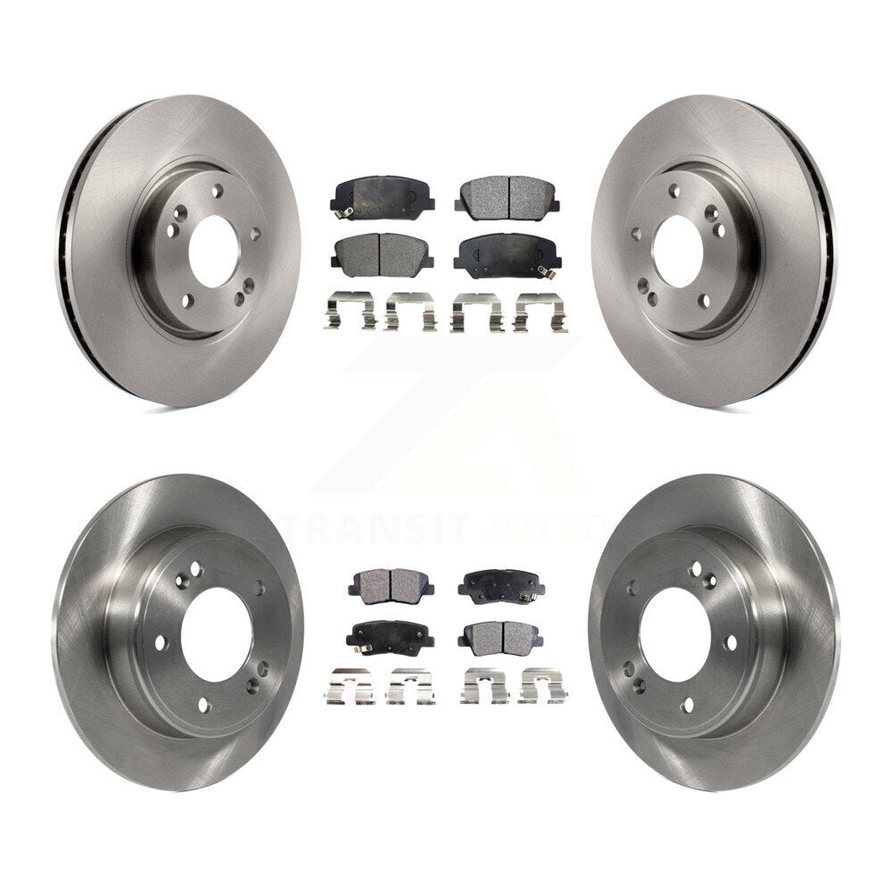 Transit Auto K8T-101349 Disc Brake Kit for 2013-2015 Hyundai Veloster - Front and Rear product image
