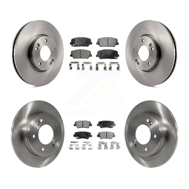 Transit Auto K8T-101349 Disc Brake Kit for 2013-2015 Hyundai Veloster - Front and Rear product image