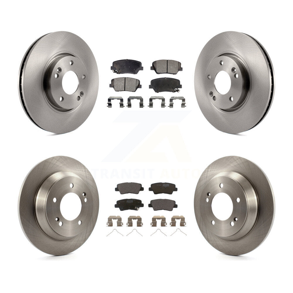 Transit Auto K8T-101350 Disc Brake Kit for 2014-2017 Kia Rondo - Front and Rear product image