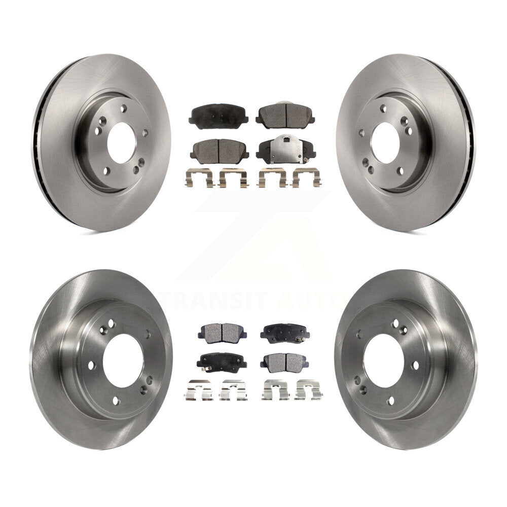 Transit Auto K8T-101356 Disc Brake Kit for 2014-2016 Kia Forte, Kia Forte Koup, Kia Forte5 - Front and Rear product image