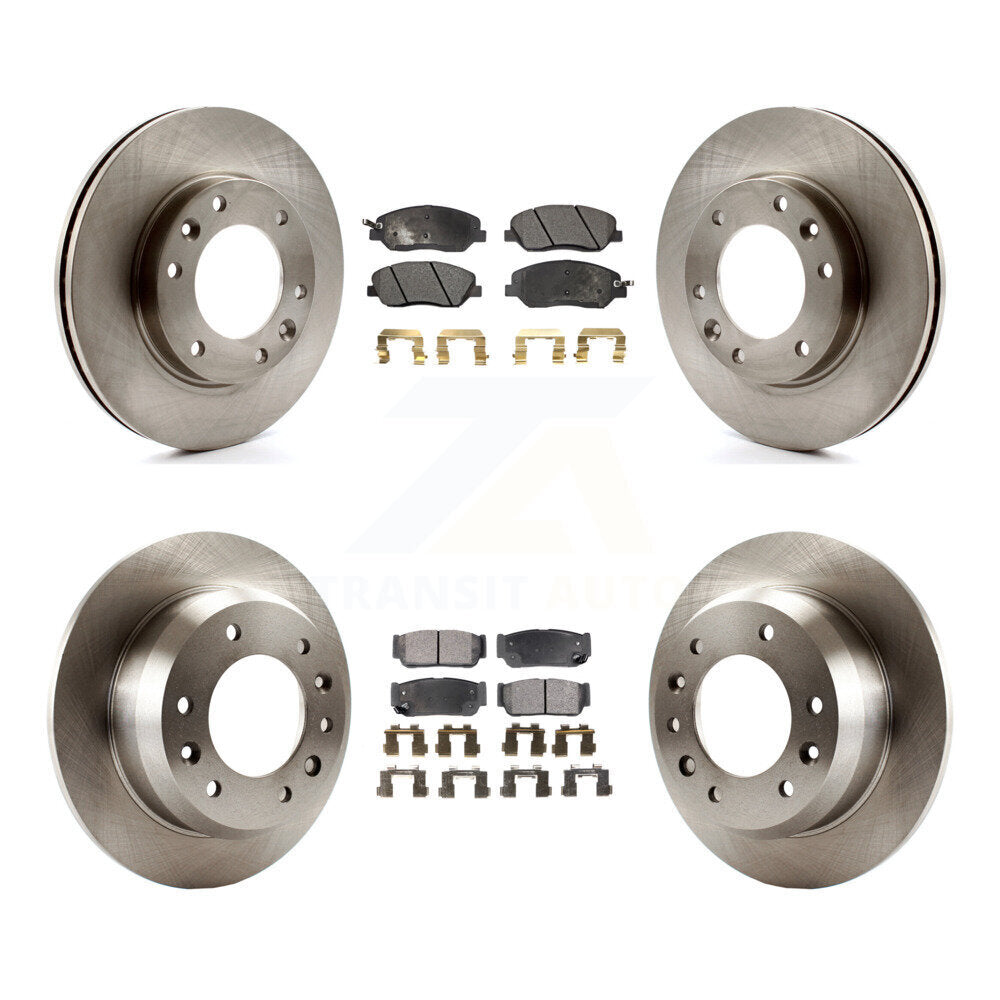 Transit Auto K8T-101362 Disc Brake Kit for 2006-2007 Hyundai Entourage, Kia Sedona - Front and Rear product image