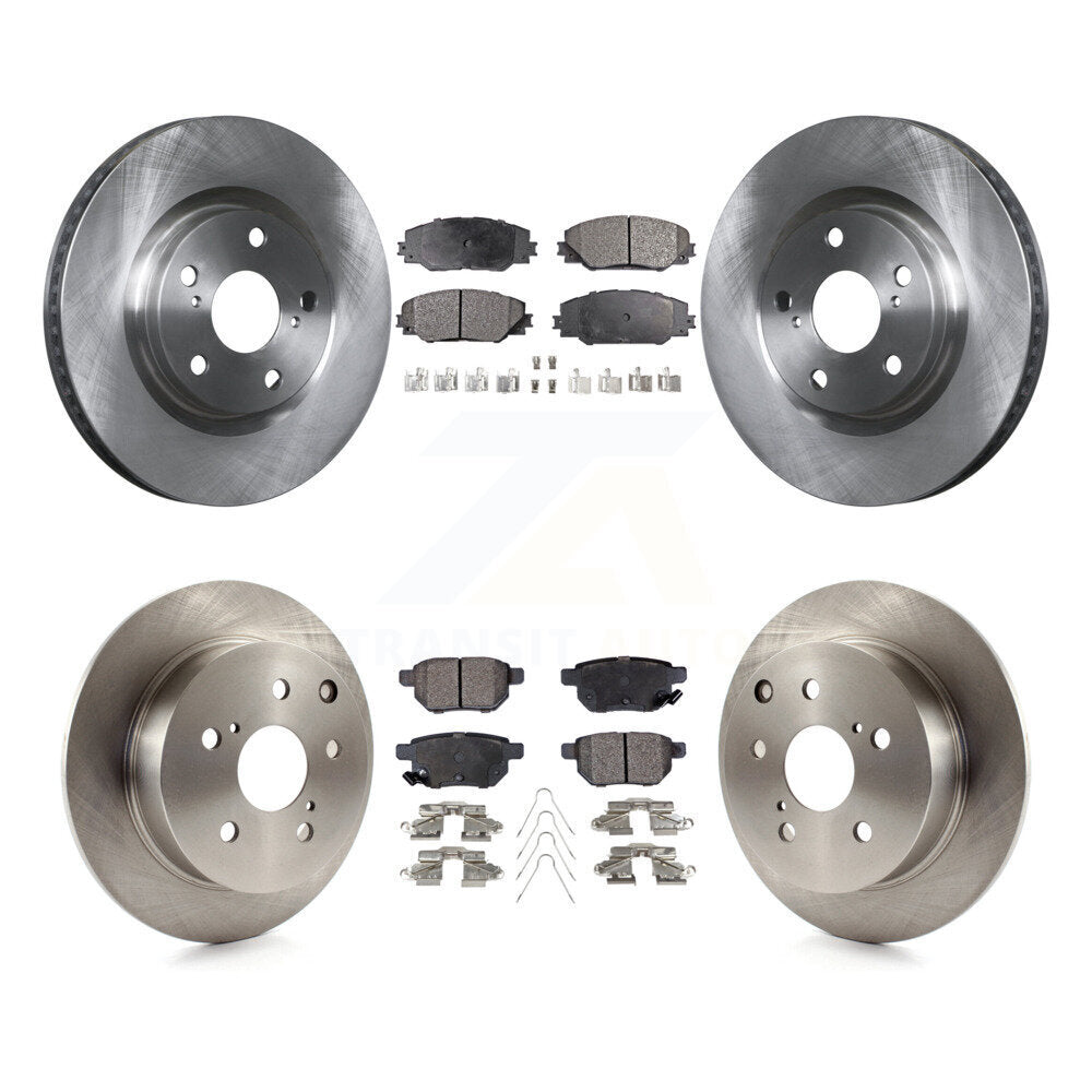 Transit Auto K8T-101365 Disc Brake Kit for 2010 Toyota Matrix - Front and Rear product image