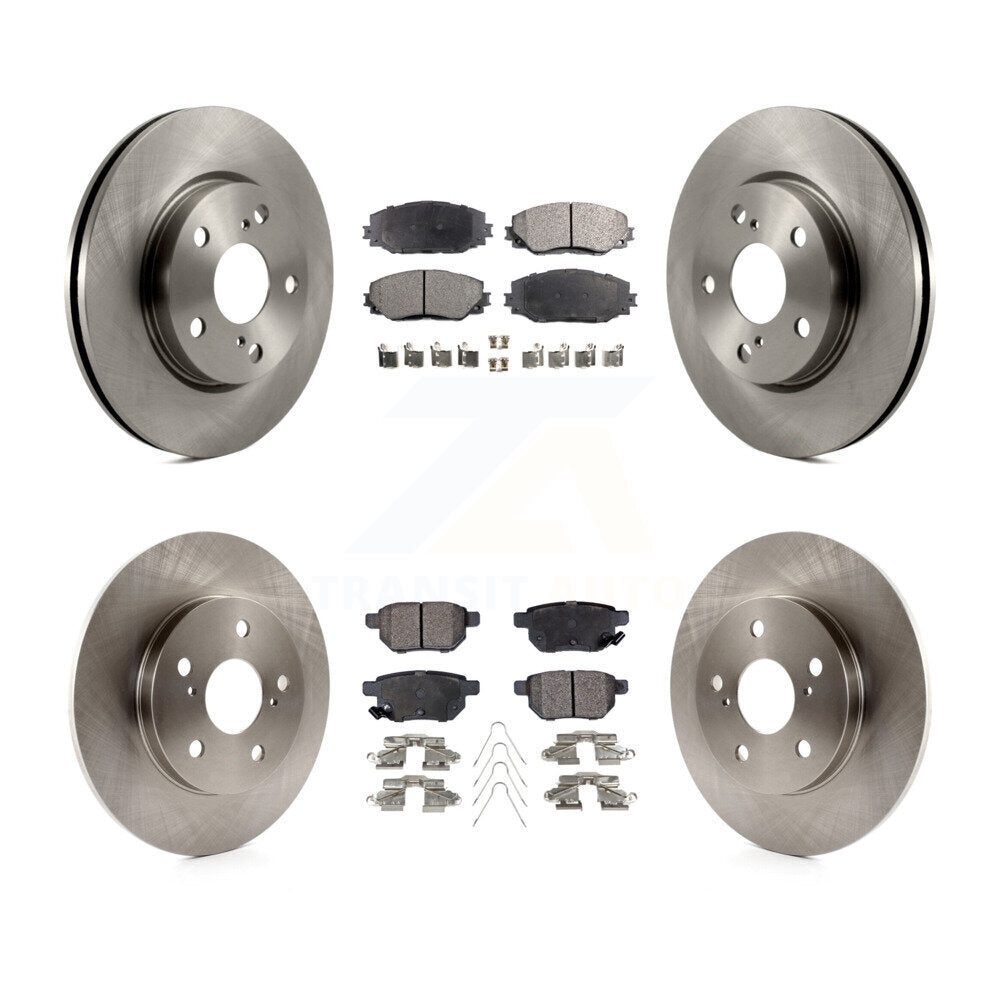 Transit Auto K8T-101377 Disc Brake Kit for 2008-2015 Scion xB - Front and Rear product image