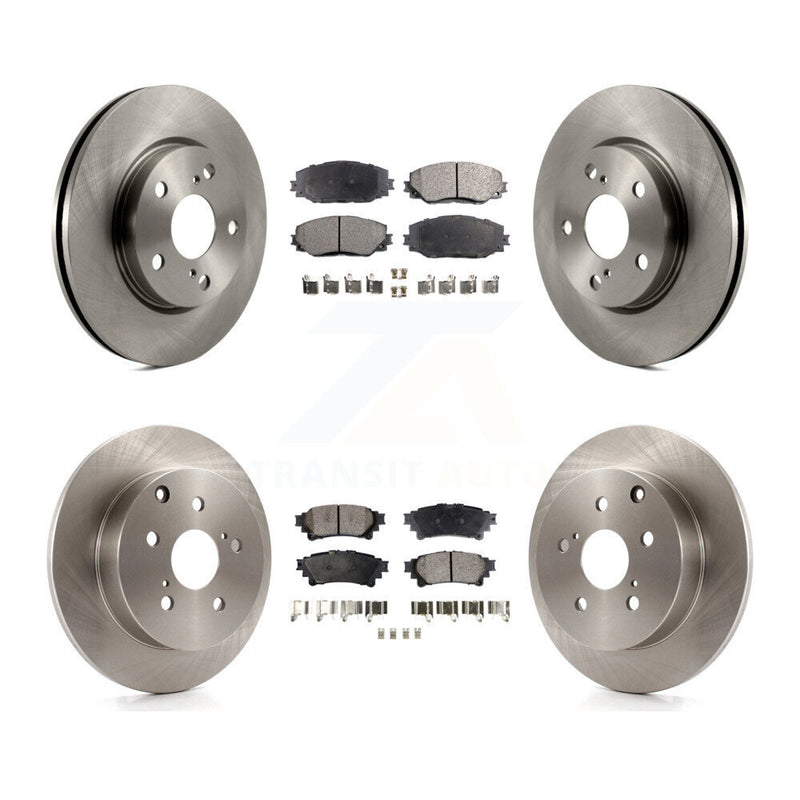 Transit Auto K8T-101378 Disc Brake Kit for 2012-2018 Toyota Prius V - Front and Rear product image