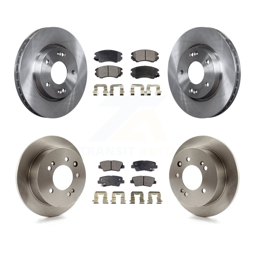 Transit Auto K8T-101389 Disc Brake Kit for 2010 Hyundai Elantra - Front and Rear product image