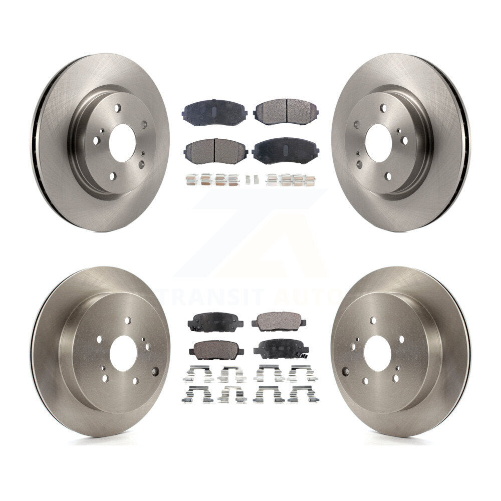 Transit Auto K8T-101391 Disc Brake Kit for 2009-2013 Suzuki Grand Vitara - Front and Rear product image