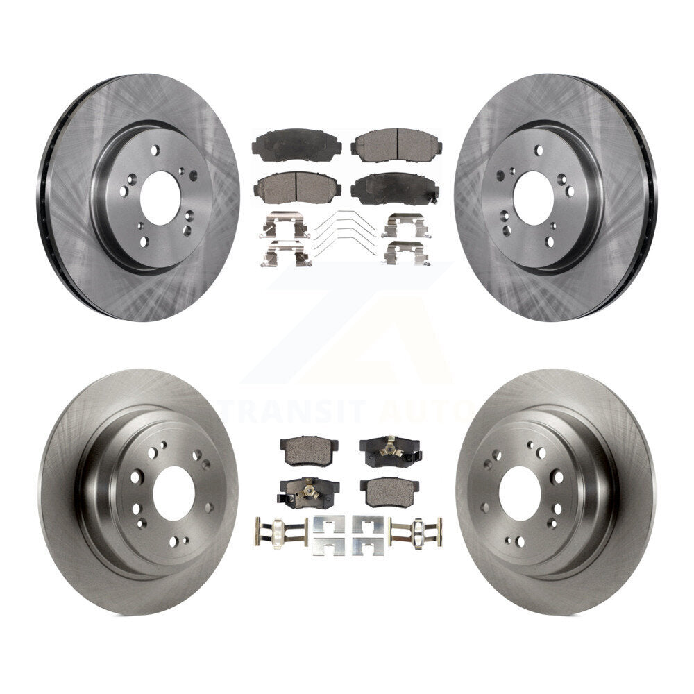 Transit Auto K8T-101398 Disc Brake Kit for 2011-2015 Honda Crosstour, Honda Accord Crosstour - Front and Rear product image