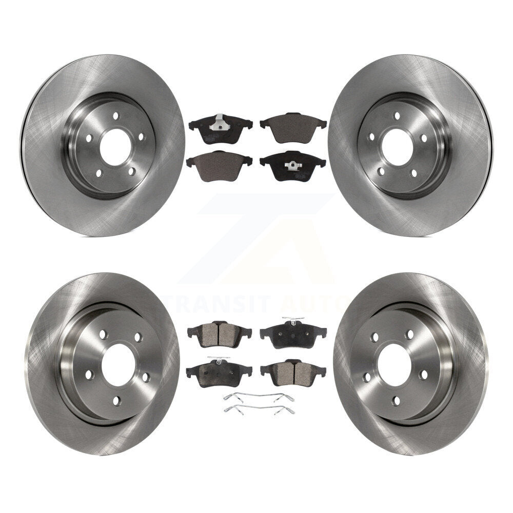 Transit Auto K8T-101415 Disc Brake Kit for 2005-2013 Volvo C70, Volvo S40, Volvo V50 - Front and Rear product image