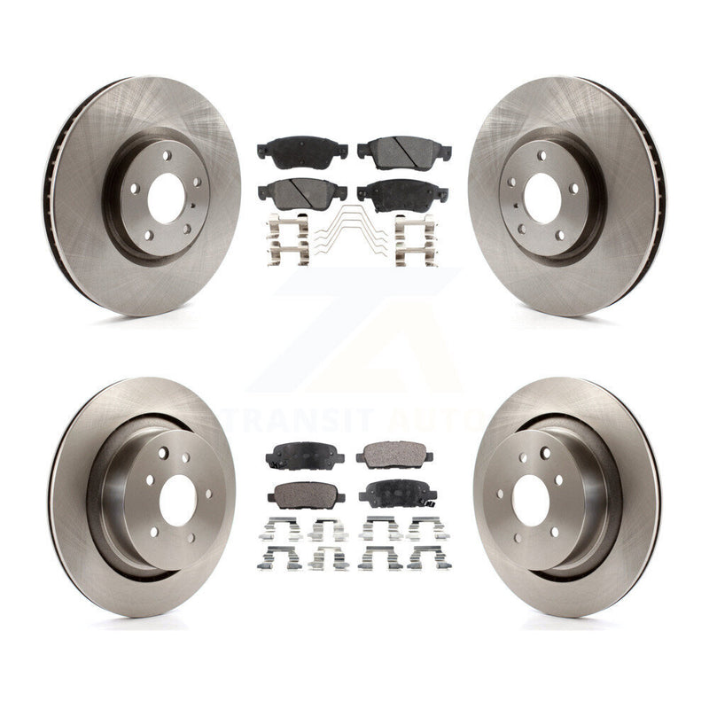Transit Auto K8T-101421 Disc Brake Kit for 2007-2015 INFINITI Q60, INFINITI G35 - Front and Rear product image