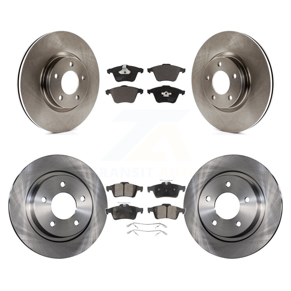 Transit Auto K8T-101422 Disc Brake Kit for 2007-2013 Mazda 3 - Front and Rear product image