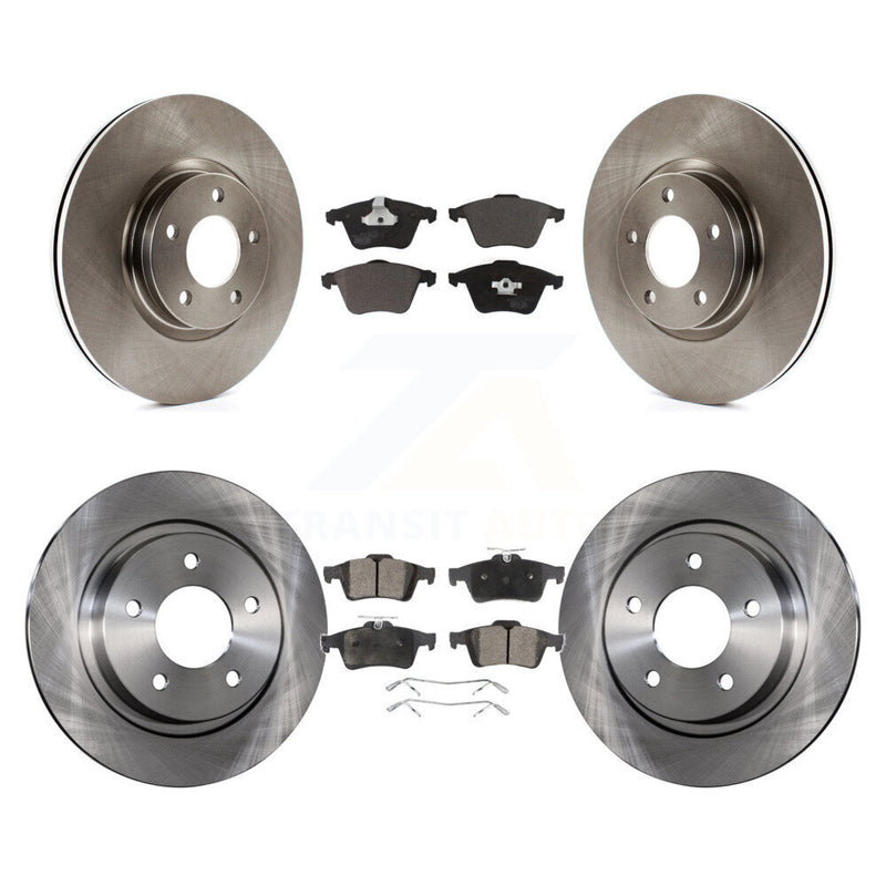 Transit Auto K8T-101422 Disc Brake Kit for 2007-2013 Mazda 3 - Front and Rear product image