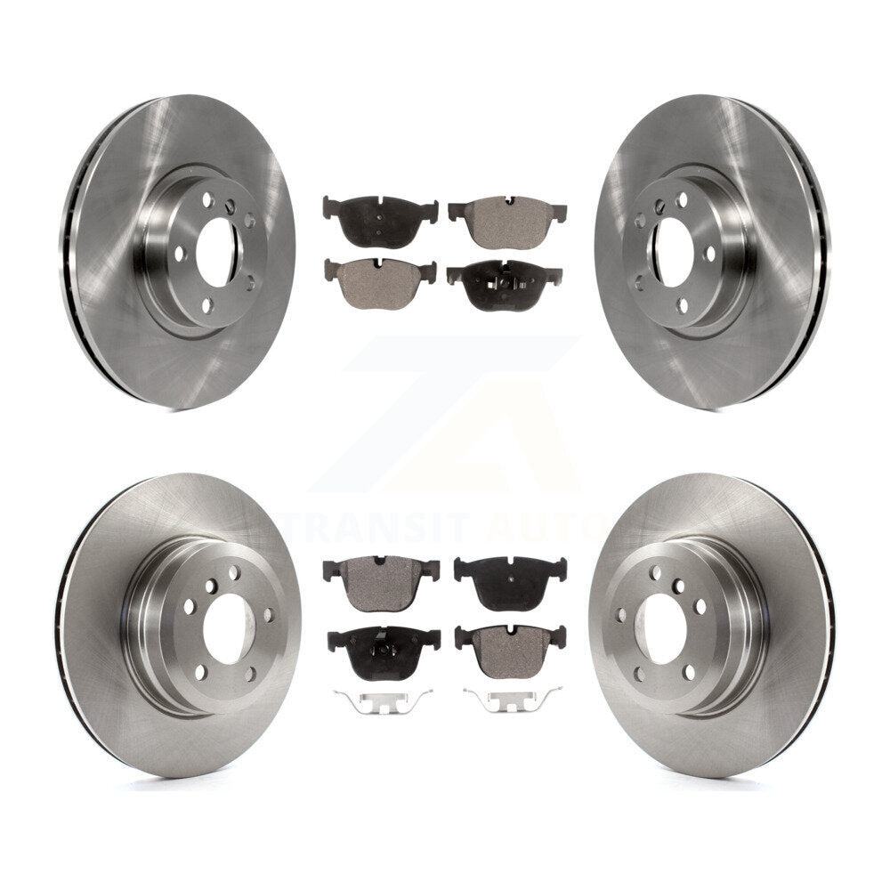 Transit Auto K8T-101428 Disc Brake Kit for 2007-2010 BMW X5, BMW X6 - Front and Rear product image
