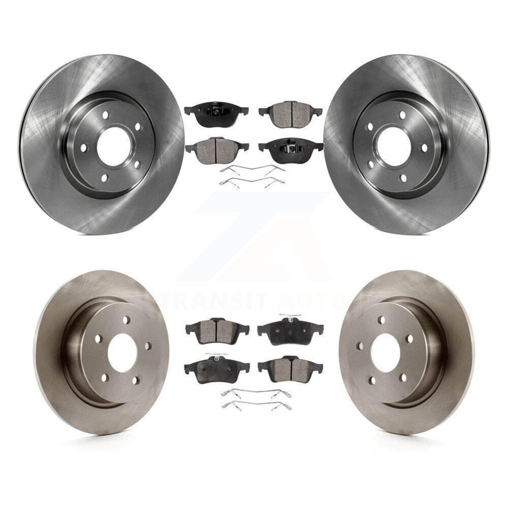 Transit Auto K8T-101432 Disc Brake Kit for 2013-2017 Ford C-Max, Ford Escape - Front and Rear product image