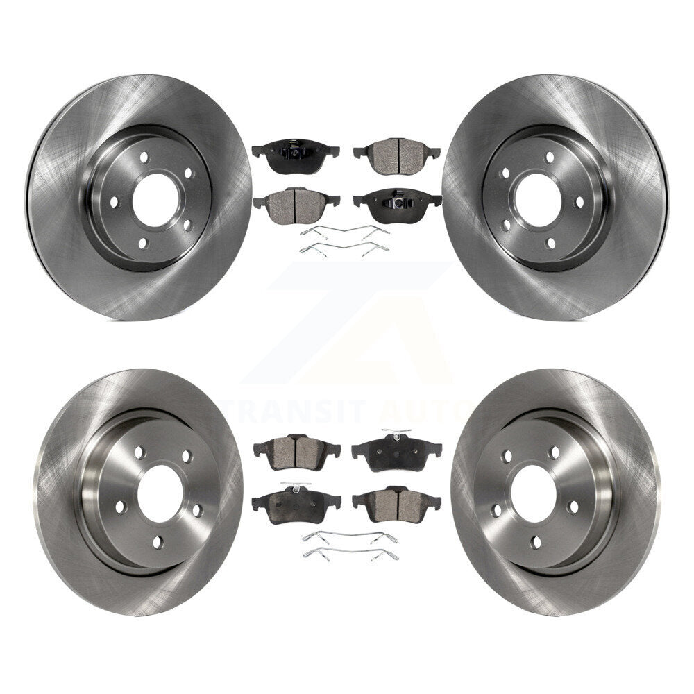 Transit Auto K8T-101434 Disc Brake Kit for 2004-2013 Volvo C30, Volvo C70, Volvo S40 & more - Front and Rear product image