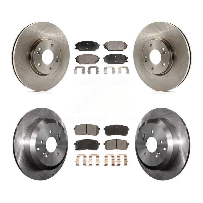Transit Auto K8T-101446 Disc Brake Kit for 2007-2012 Hyundai Veracruz - Front and Rear product image