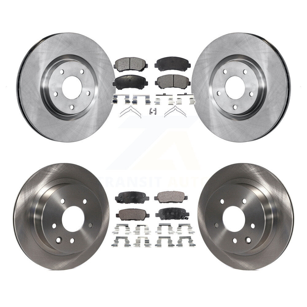 Transit Auto K8T-101454 Disc Brake Kit for 2014-2017 Nissan Juke - Front and Rear product image