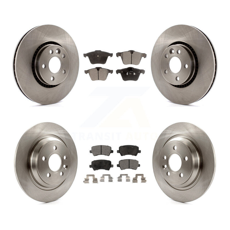 Transit Auto K8T-101455 Disc Brake Kit for 2008-2018 Volvo S60 Cross Country, Volvo V60 Cross Country, Volvo S60 & more - Front and Rear product image