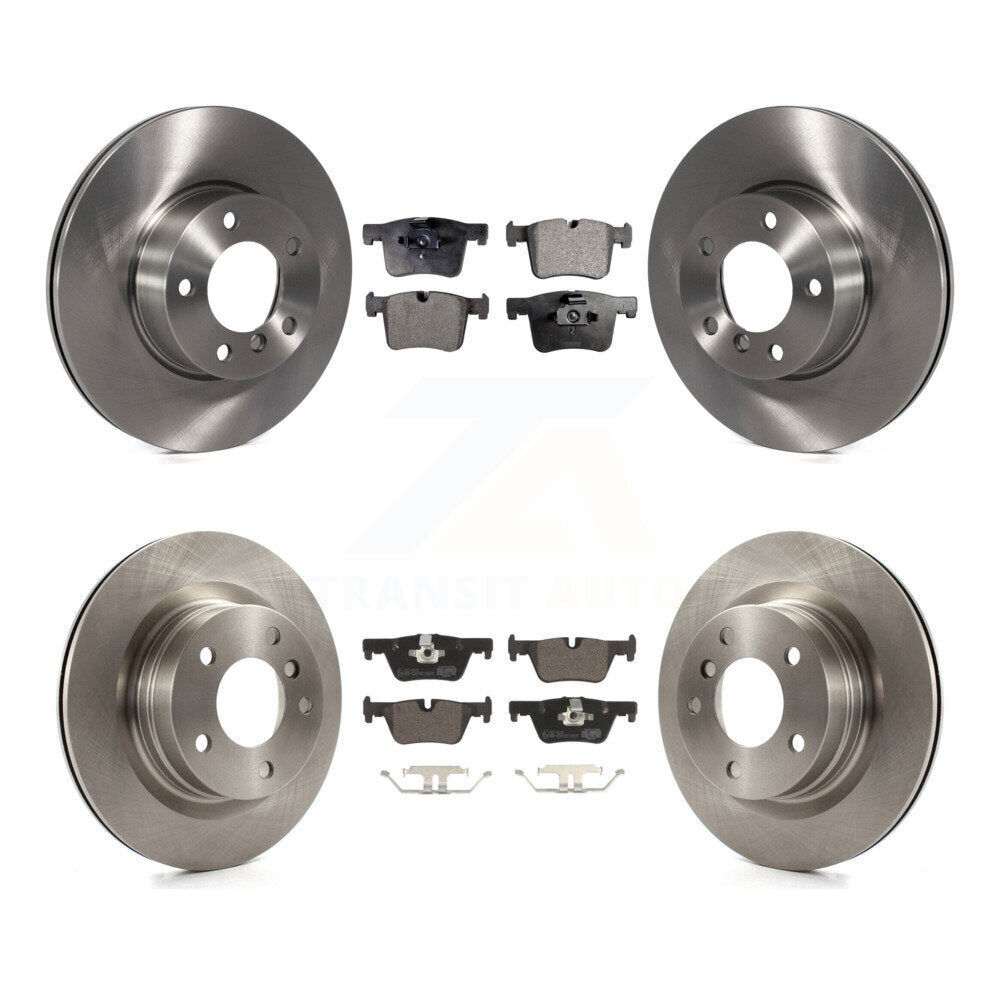 Transit Auto K8T-101467 Disc Brake Kit for 2013-2018 BMW 328d, BMW 320i - Front and Rear product image