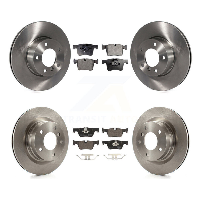 Transit Auto K8T-101467 Disc Brake Kit for 2013-2018 BMW 328d, BMW 320i - Front and Rear product image