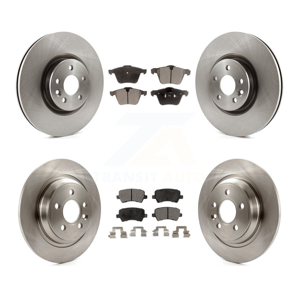 Transit Auto K8T-101471 Disc Brake Kit for 2008-2014 Volvo S60, Volvo V70 - Front and Rear product image