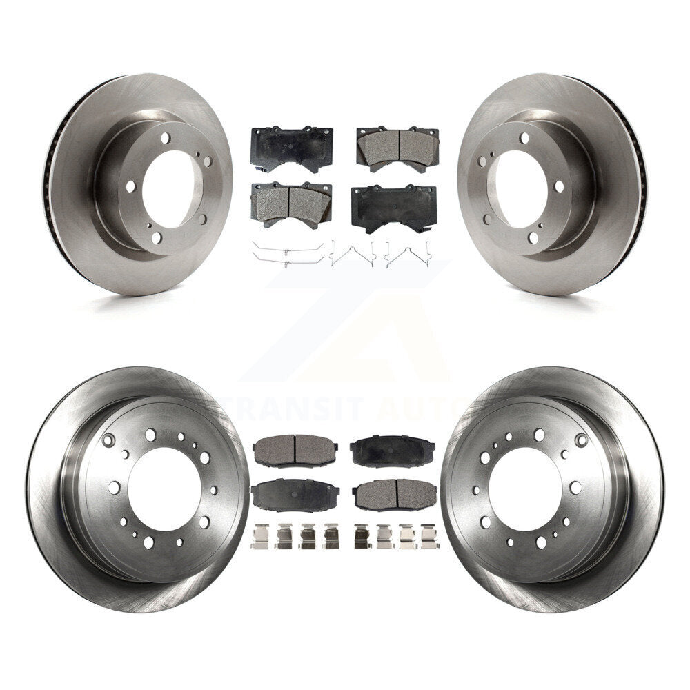 Transit Auto K8T-101480 Disc Brake Kit for 2008-2020 Toyota Land Cruiser, Lexus LX570 - Front and Rear product image