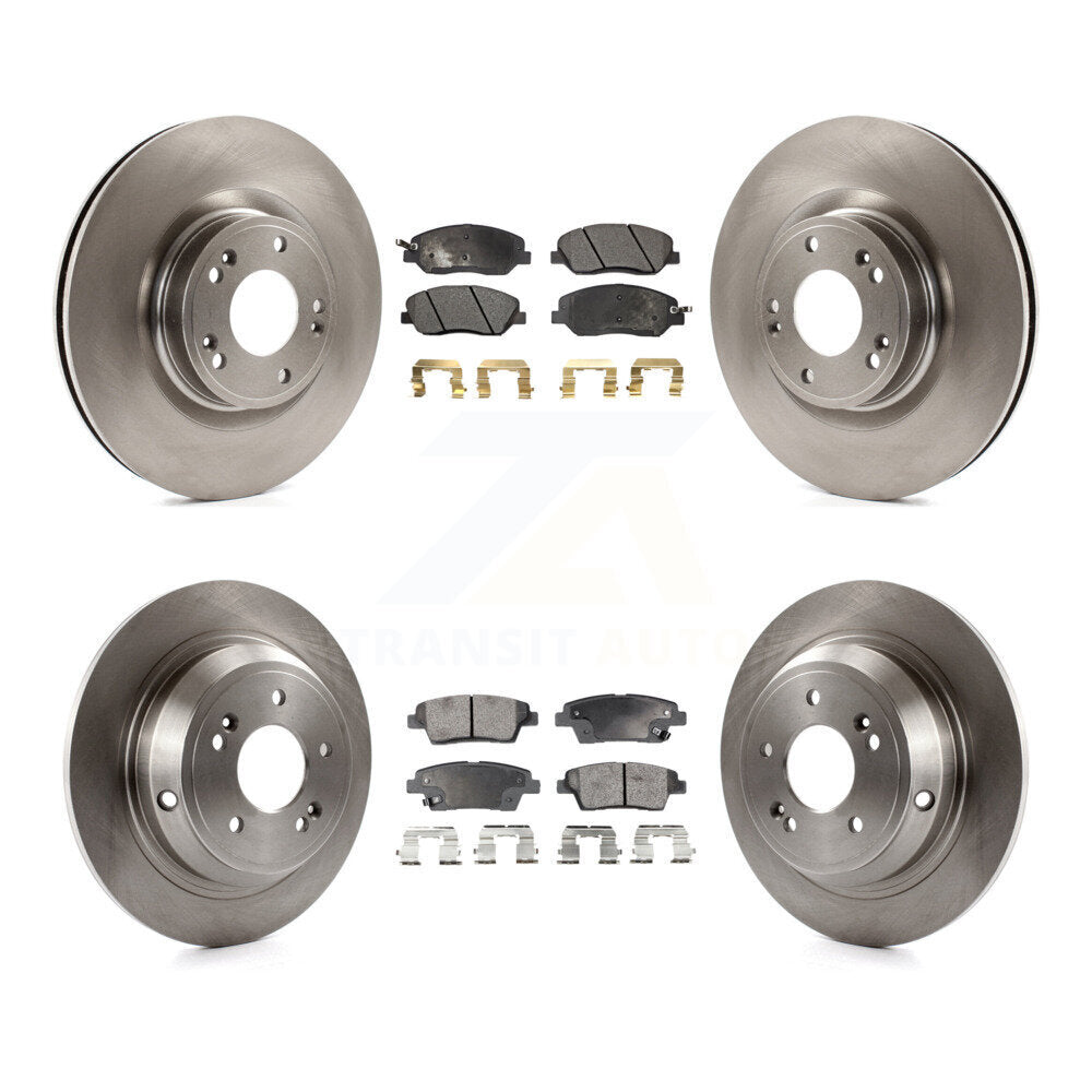 Transit Auto K8T-101493 Disc Brake Kit for 2010-2011 Hyundai Genesis - Front and Rear product image