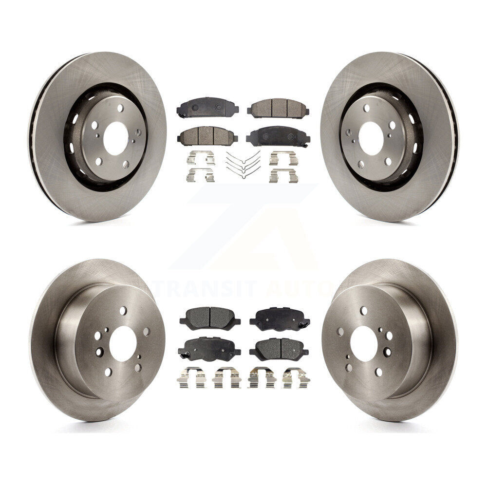 Transit Auto K8T-101500 Disc Brake Kit for 2009-2016 Toyota Venza - Front and Rear product image