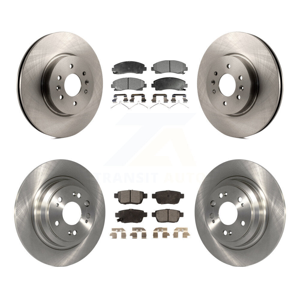 Transit Auto K8T-101503 Disc Brake Kit for 2009-2014 Acura TL - Front and Rear product image