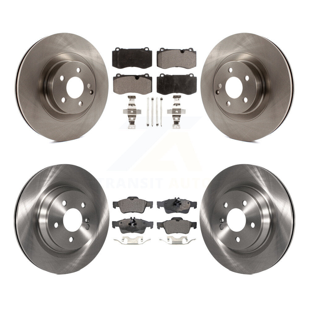Transit Auto K8T-101504 Disc Brake Kit for 2007-2014 Mercedes-Benz S350, Mercedes-Benz S550, Mercedes-Benz SL550 & more - Front and Rear product image