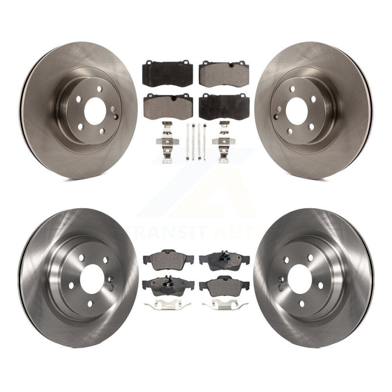 Transit Auto K8T-101504 Disc Brake Kit for 2007-2014 Mercedes-Benz S350, Mercedes-Benz S550, Mercedes-Benz SL550 & more - Front and Rear product image