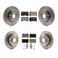 Transit Auto K8T-101510 Disc Brake Kit for 2010-2016 Hyundai Genesis Coupe - Front and Rear product image