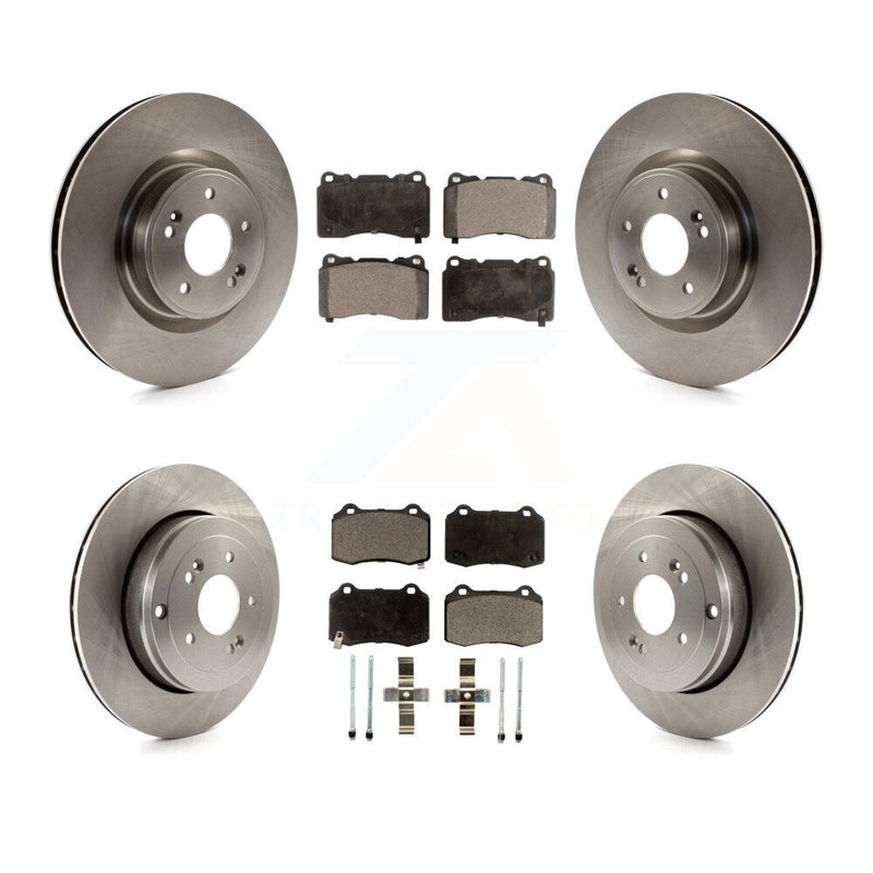 Transit Auto K8T-101510 Disc Brake Kit for 2010-2016 Hyundai Genesis Coupe - Front and Rear product image